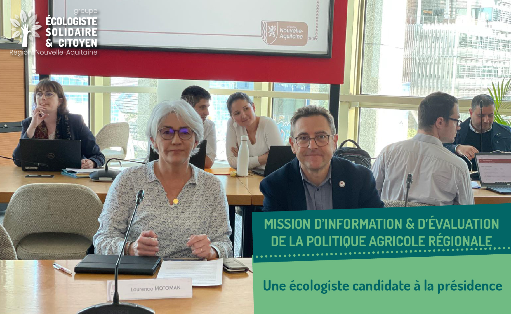 Une écologiste candidate à la présidence de la mission dinformation et