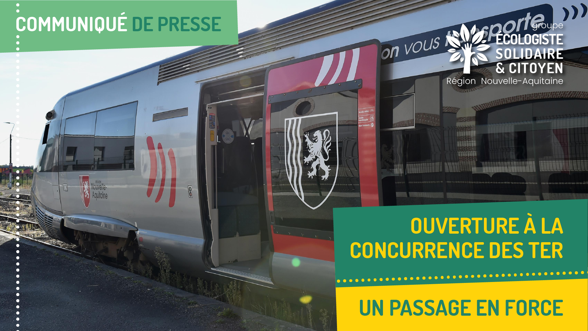 Ouverture à La Concurrence Des TER : Un Passage En Force • Écologistes ...