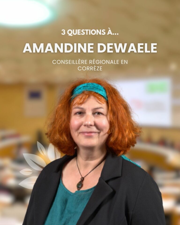 3 questions à... Amandine Dewaele