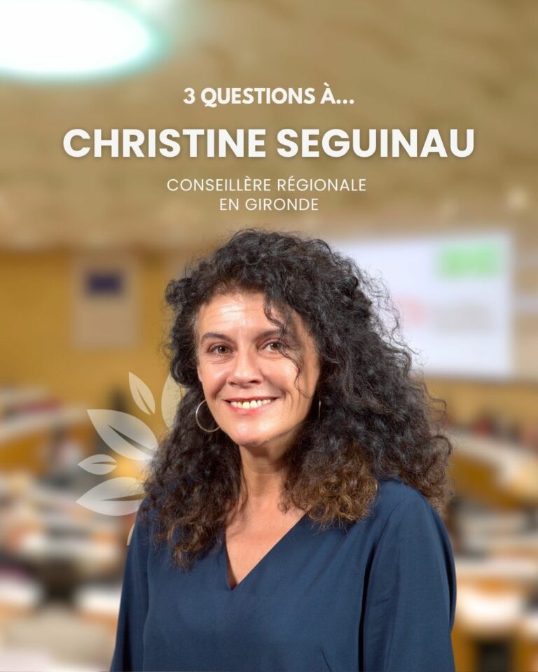 3 questions à... Christine Seguinau