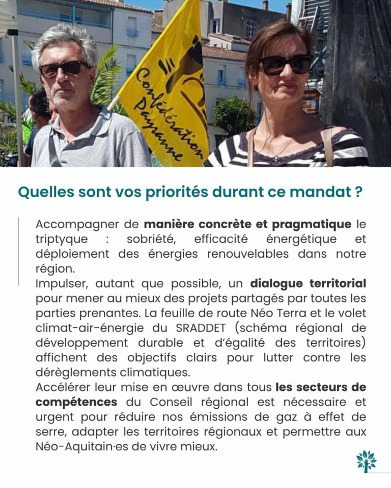3 questions à... Françoise Coutant