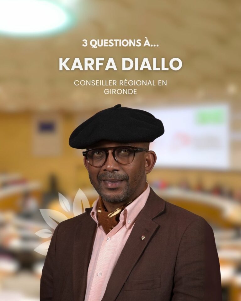 3 questions à... Karfa Diallo