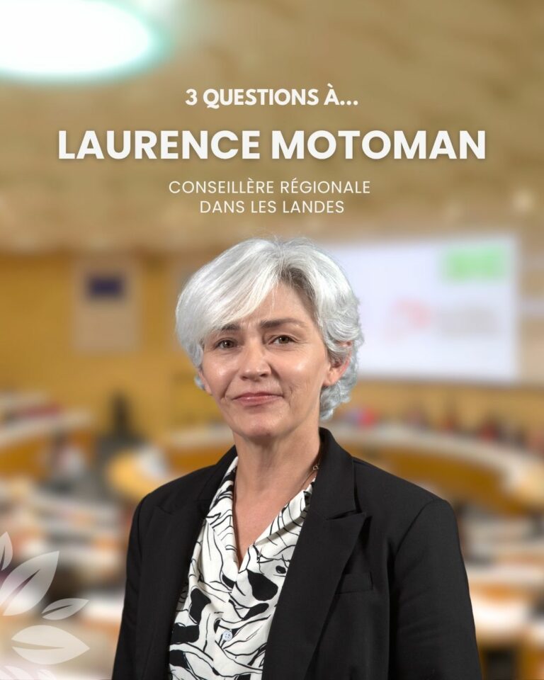 3 questions à... Laurence Motoman
