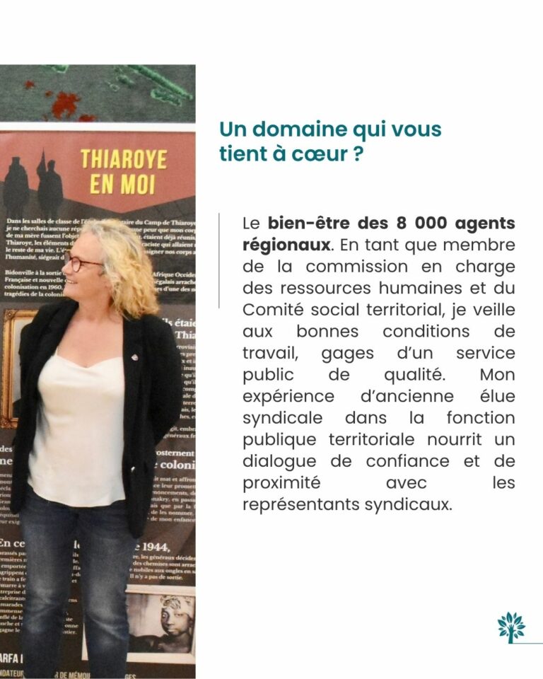 3 questions à... Marilyne Forgeneuf