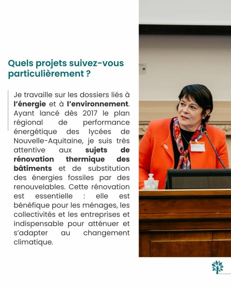 3 questions à... Maryse Combres