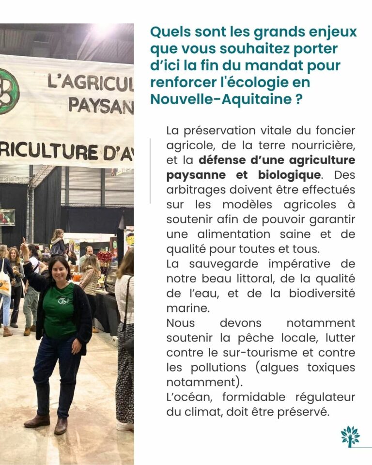 3 questions à... Sophie Bussière